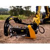 The Digga Bigfoot trencher attached to a 5-tonne Yanmar excavator.