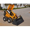 The Hysoon HY380 mini skid steer loader