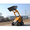 The Hysoon HY380 mini skid steer loader