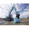Coops Drainage and Civil’s new Kobelco SK260LC-10 excavator.