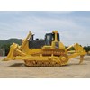 A Komatsu D375A dozer fitted with Dual Bushing Tracks.