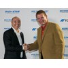 Position Partners machine systems business manager Harry Katsanevas (left) and RDS Australia managing director Chris Nussey.