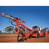 AFTER: The Sandvik DD420 drill rig after its as-new rebuild.