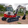 Takeuchi TB280FR excavator is a zero-tail-swing model.