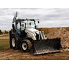 The Terex TLB890 backhoe loader.