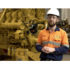 Mitchell Peace, the Cat reusability champion at WesTrac’s Component Rebuild Centre in Newcastle.