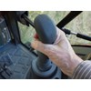 Front-end loader single-joystick
