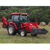 The Branson 6225Ch tractor with the BL25R loader and BH76 backhoe