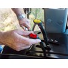 The Branson 6225Ch hydraulic control levers