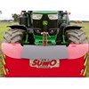 The Cat 3 front hitch assembly has a 4-tonne lift capacity at the hook ends