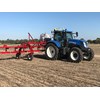 The Croplands WeedIt PhantomDrive in action on a New Holland T7.200 tractor