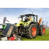 The Claas towing a DPS dyno