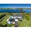 Aerial view of the home