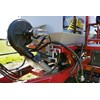 The Allens CD 3000's large hydraulically driven fan