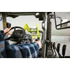 The Arion 620 has great visibility for loader work