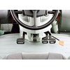 When Smart Stop is on and the brake pedal is pushed, the tractor electronically disengages the clutch