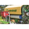 7787 Krone Comprima V 150 XC X treme round baler with innoculant applicator