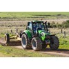 Deutz Fahr 6160C with grader