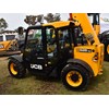 The JCB Loadall 525.60 telehandler features a two-speed hydrostatic transmission as well as three selectable four-wheel steering modes