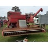 A popup machinery museum provided visitors to Henty with a glimpse of the equipment used by our forefathers, like this 1957 Sunshine Massey Harris 585 self-propelled header