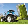The weight of the cast chassis design makes the Valtra very stable.