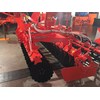 The Kubota CD1350 is a 3.5m-wide compact disc harrow designed for high-speed cultivation and crop residue incorporation. Available in rigid, folding or trailed configuration, the CD1000 and heavier-duty CD2000 series range in working widths from 3m to 5m.