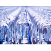 Absolut Originality vodka bottles coming out of the oven.
