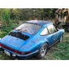Barn find 911 uncovered rear