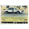 Brock Porsche Le Mans Poster