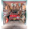 Ron's treasure trove garage with the main exhibit front and centre