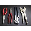 Pliers and multigrips, including a self-locking pair, are essential kit