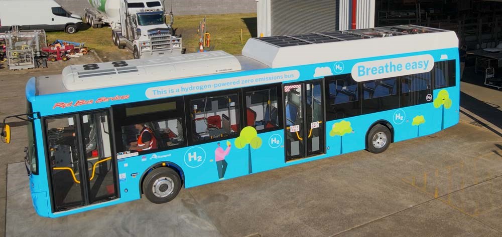 NSWs First Hydrogen Bus To Hit Central Coast Streets