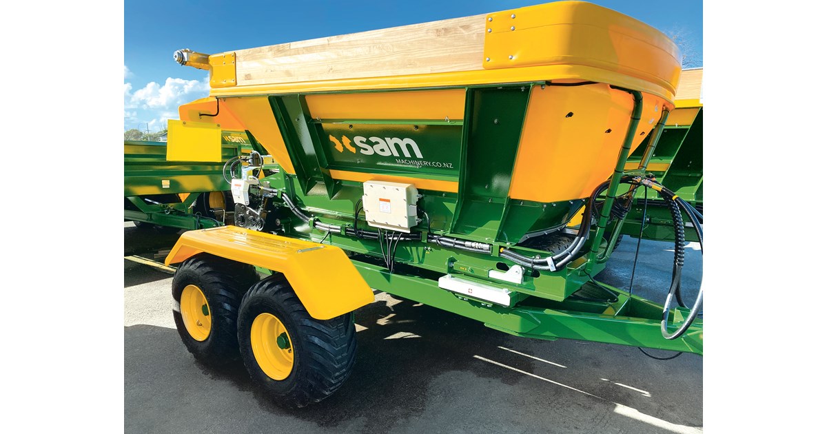 SAM Topcon spreader special feature