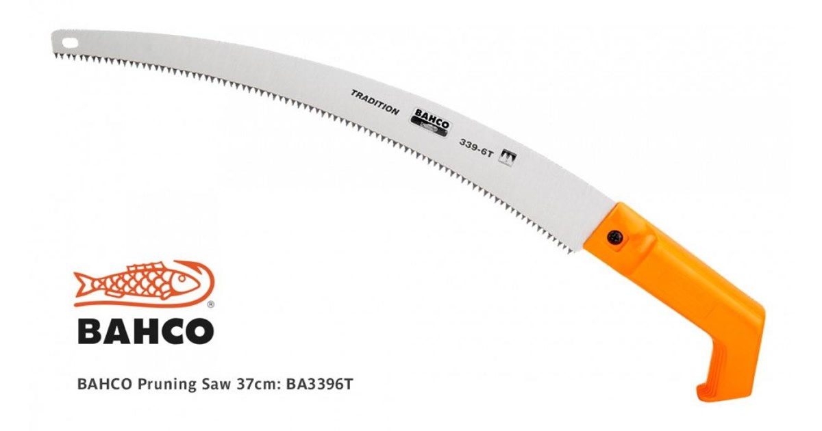 BAHCO PRUNING SAW HAND OR POLE MOUNT 37CM BLADE for sale