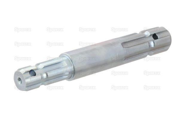 PTO Splined Shaft - Full Length - 1 1/8'' - 6 Spline, Length: 254 Mm. - Sparex Part S.282 main image 1