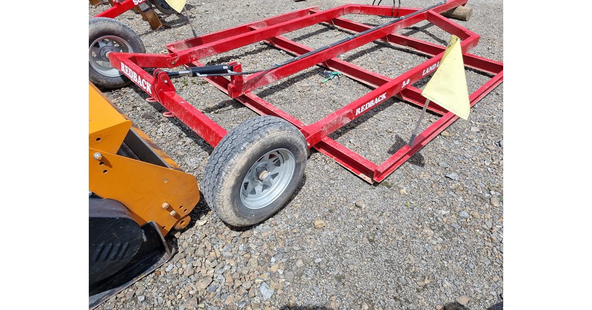 REDBACK 3.0M TRAILING LAND LEVELLER for sale