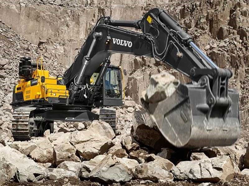 Volvo releases EC750D excavator