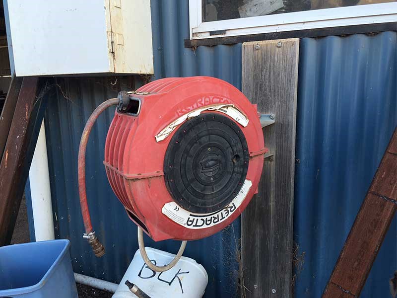 Tom’s Tips Air compressor hose reel