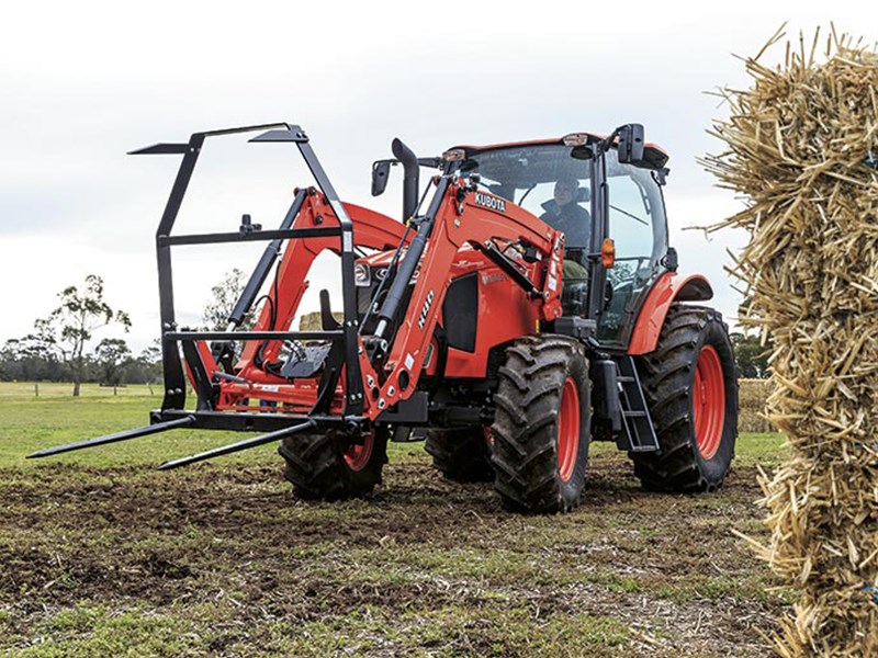 Kubota M100GX review Australia's Best Tractors 2016