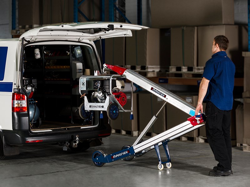 Makinex powered hand truck takes out top design award