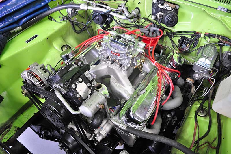 Dodge Dart Project Car Engine