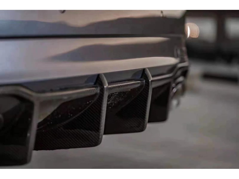 euro empire auto audi carbon fiber karbel style rear diffuser for 8v a3 & s3 fl 970484 002