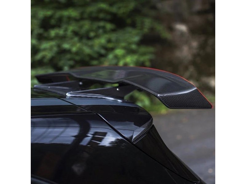 euro empire auto mercedes carbon fiber varis style rear spoiler for w176 970736 002