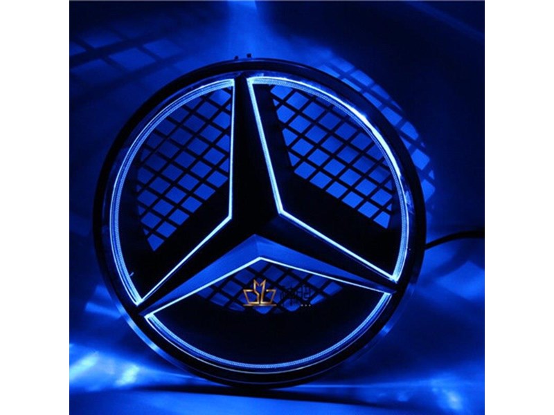 euro empire auto mercedes illuminated led grille star (2008-2018) 970739 006