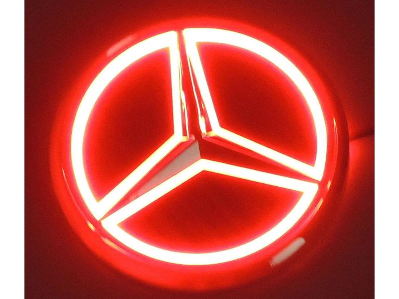 euro empire auto mercedes illuminated led grille star (2008-2018) 970739 008