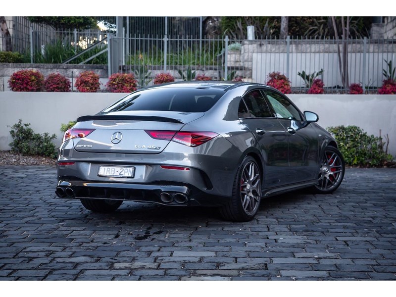 euro empire auto mercedes cla45s style rear diffuser with exhaust tips for cla-class w118 970795 002