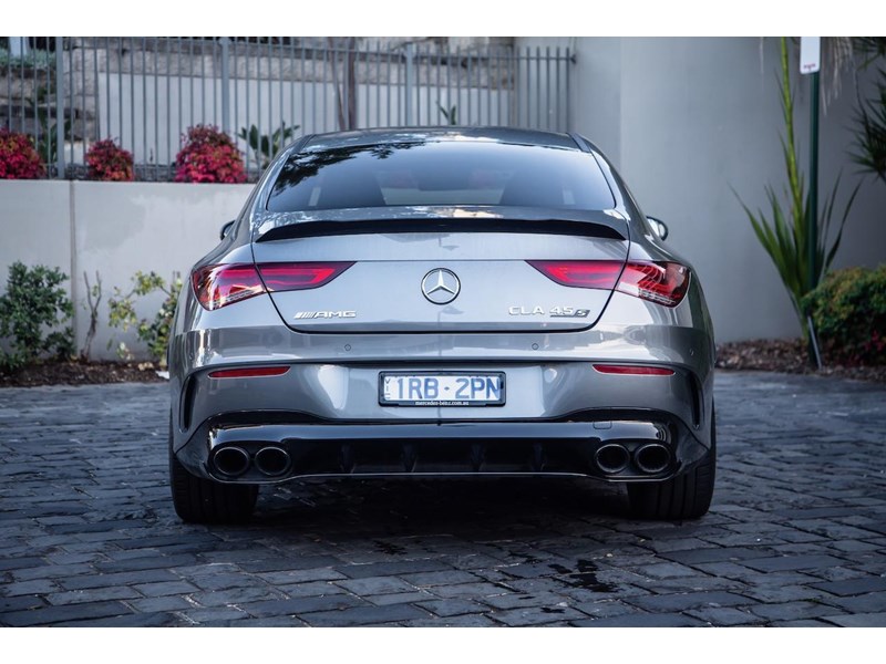euro empire auto mercedes cla45s style rear diffuser with exhaust tips for cla-class w118 970795 001