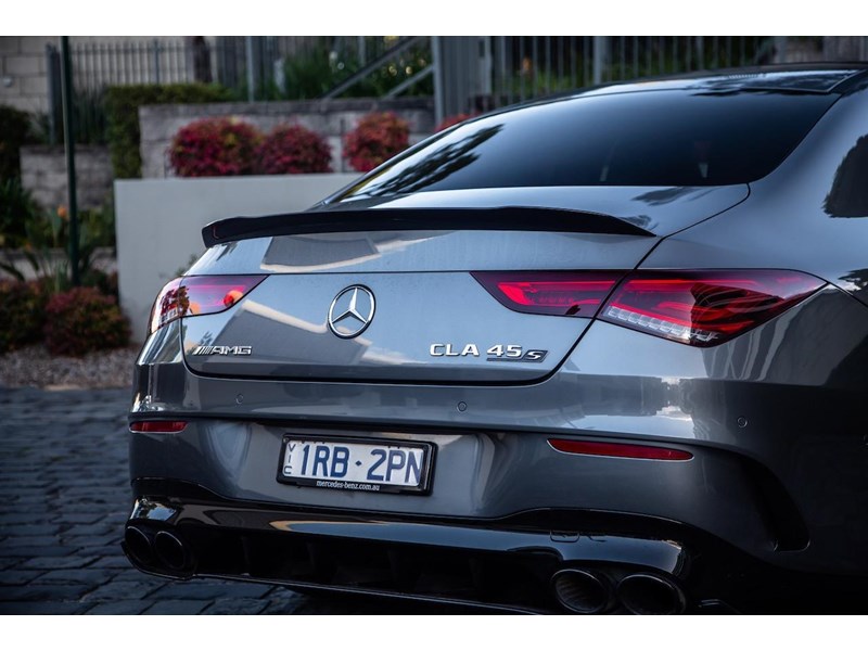 euro empire auto mercedes cla45s style rear diffuser with exhaust tips for cla-class w118 970795 005