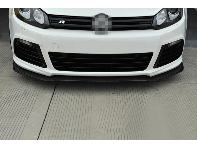 euro empire auto volkswagen carbon fiber eea front splitter for golf mk6r 970834 003