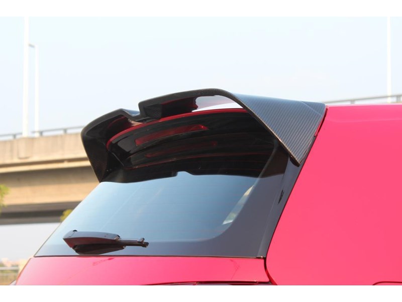 euro empire auto volkswagen carbon fiber oettinger style rear roof spoiler for golf mk7 & 7.5 970855 002